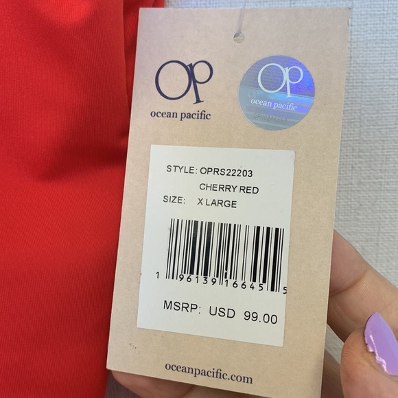 OP Signature One Piece Swimsuit • Sz XL • NWT! - Picture 3 of 12